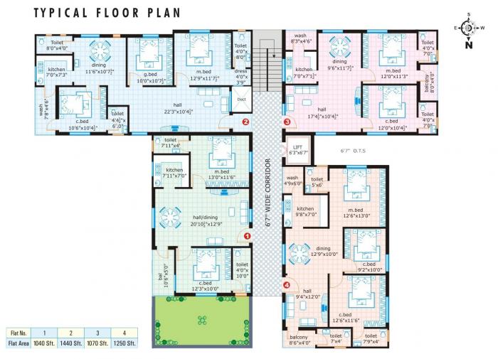 Lakshmi Nilayam - Site Plan