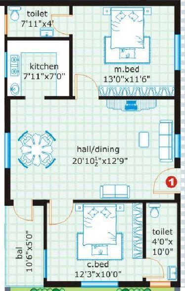 Lakshmi Nilayam - Floor Plan