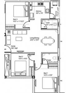 Ruby Crest - Floor plan