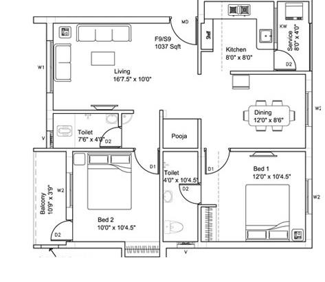 Ruby Crest - Floor Plan