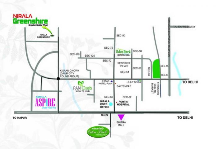 Nirala Greenshire Phase I - Locality