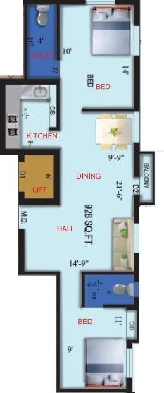 VGK Speed Well - Floor Plan