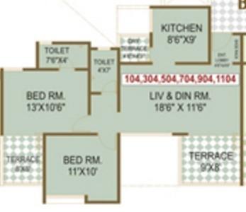 Sai Belleza - Floor Plan