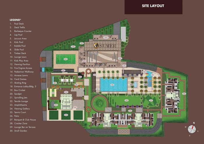Sumer Trinity Towers - Master Plan