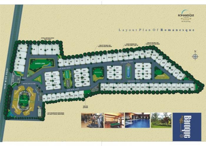 Romanesque Villas - Master Plan