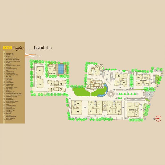 JP Iscon Heights - Master Plan