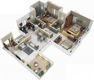 Kalaapi Valentina - Floor plan