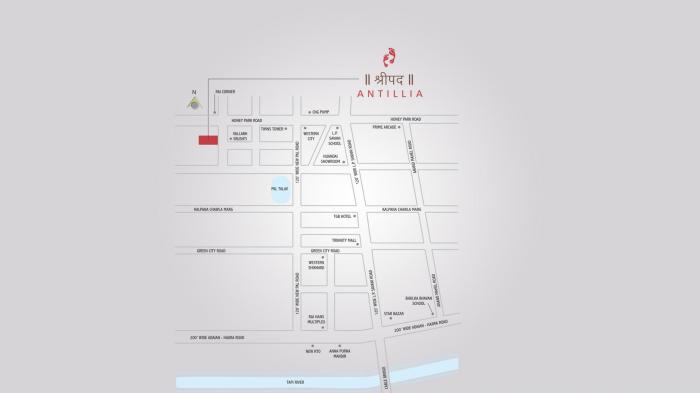 Shreepad Antillia - Locality