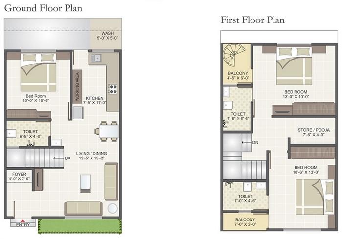 Akshar Yug - Floor Plan