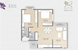 Sahajanand Iris - Floor plan