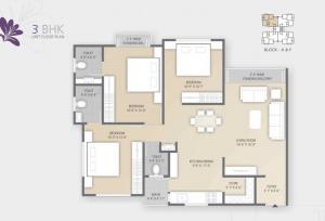 Sahajanand Iris - Floor plan