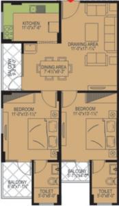 Okay Plus Sneham - Floor plan