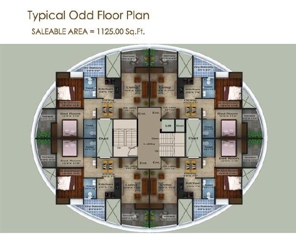 Siddham Palashio - Site Plan