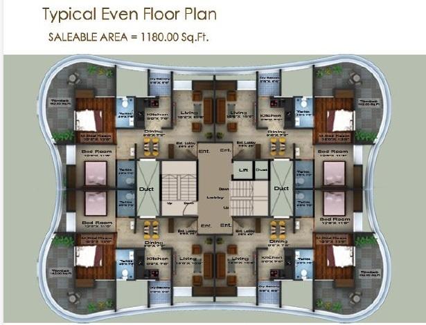 Siddham Palashio - Site Plan