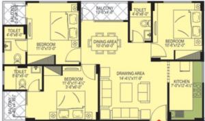 Okay Plus Sneham - Floor plan