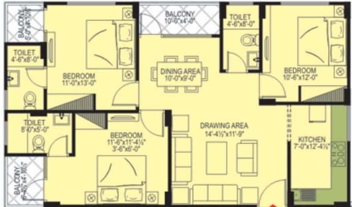 Okay Plus Sneham - Floor Plan