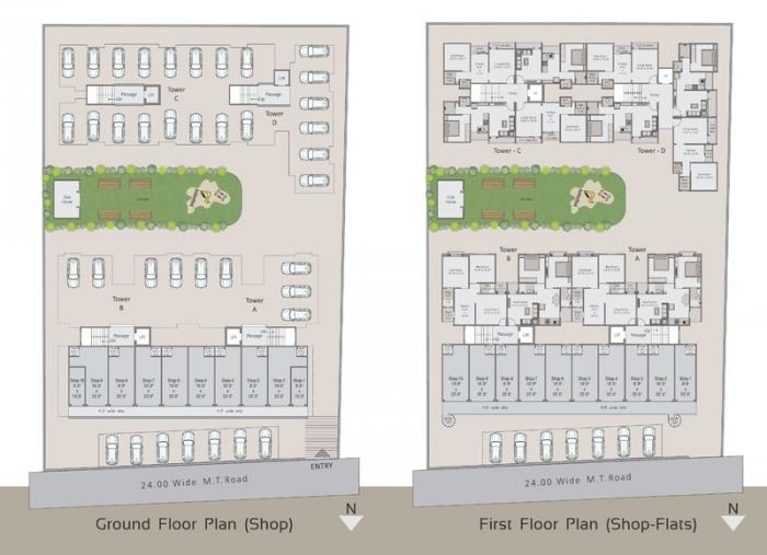 Shree Hari Krishna Resicom - Master Plan