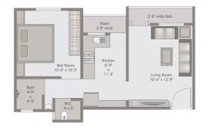 Shree Hari Krishna Resicom - Floor plan