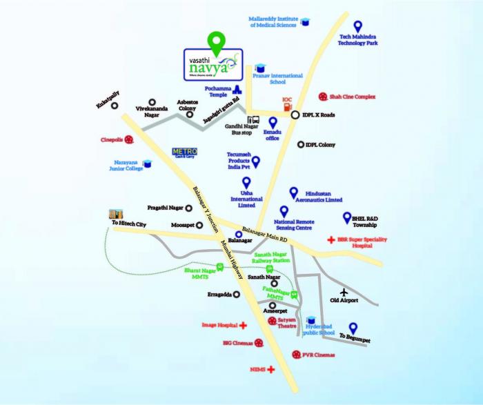 Vasathi Navya - Locality