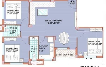 Pacific Madhuri - Floor Plan