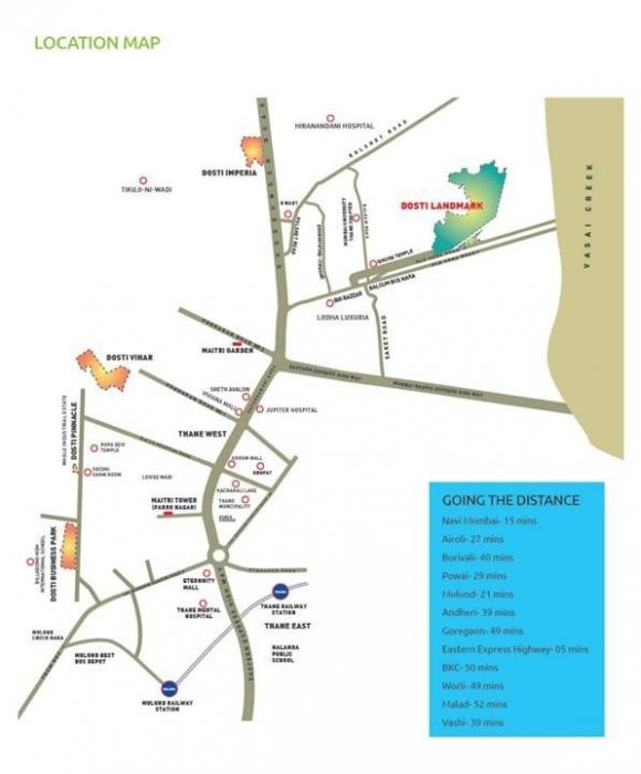 Dosti Codename Landmark - Locality