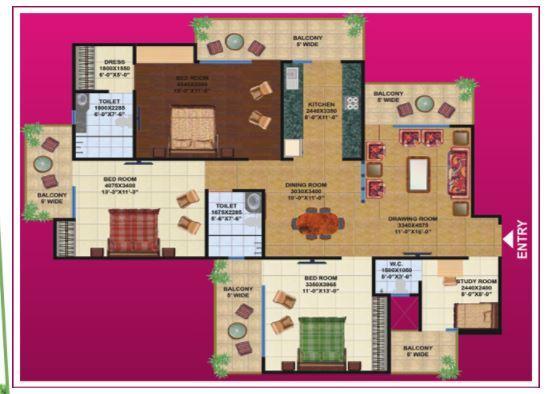 Saviour IRIS - Floor Plan