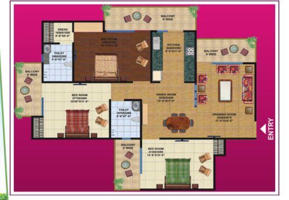 Saviour IRIS - Floor Plan