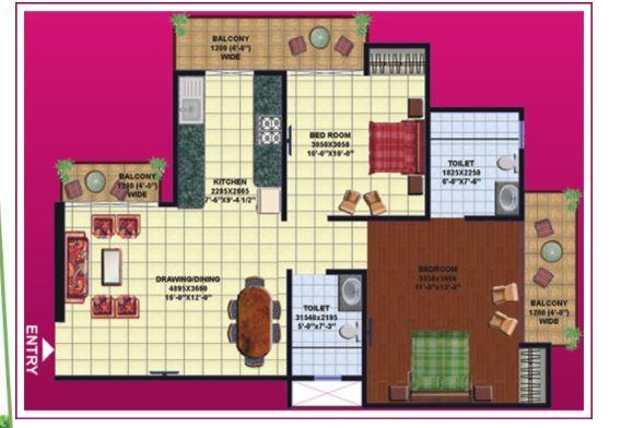 Saviour IRIS - Floor Plan