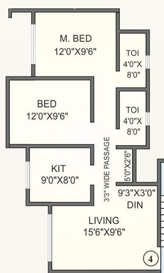 Agarwal Meadows - Floor Plan