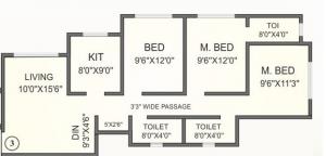 Agarwal Meadows - Floor plan