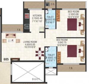 Imperial Oasis - Floor plan