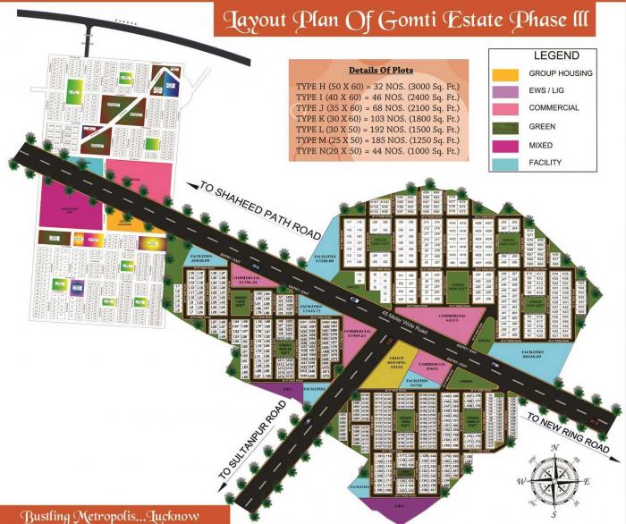 Shree Raj Gomti Estates Phase 3 - Master Plan