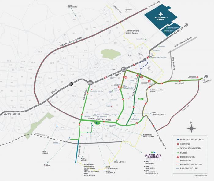 M3M Panorama - Locality