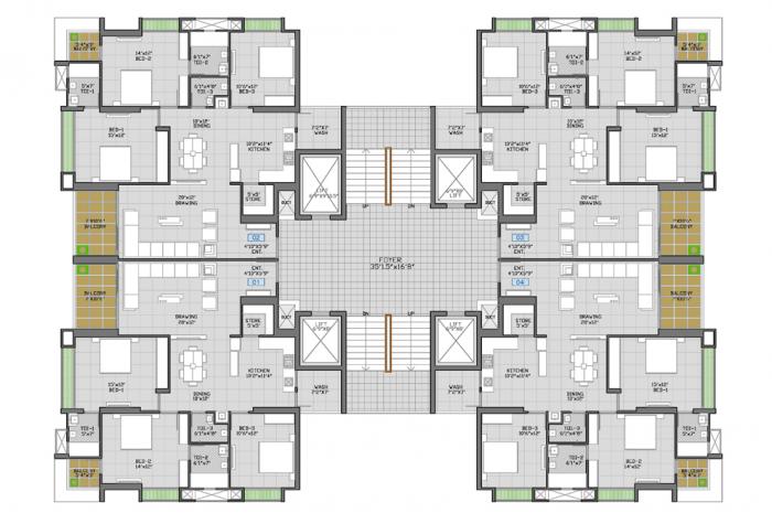Takshashila Air - Site Plan