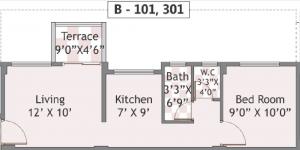 Shriniwas Aangan - Floor plan