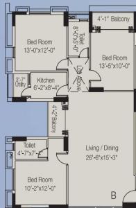 Alcove Block 32 - Floor plan