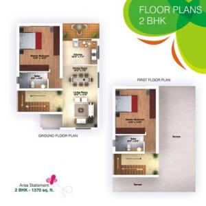Disha Direct Water Front - Floor plan