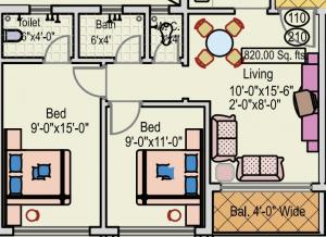 SP Nilkshada Nivas - Floor plan