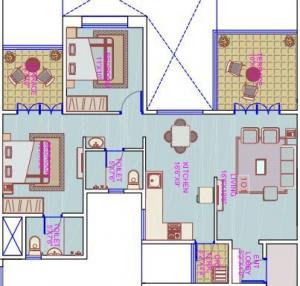 Sharada Pride - Floor plan
