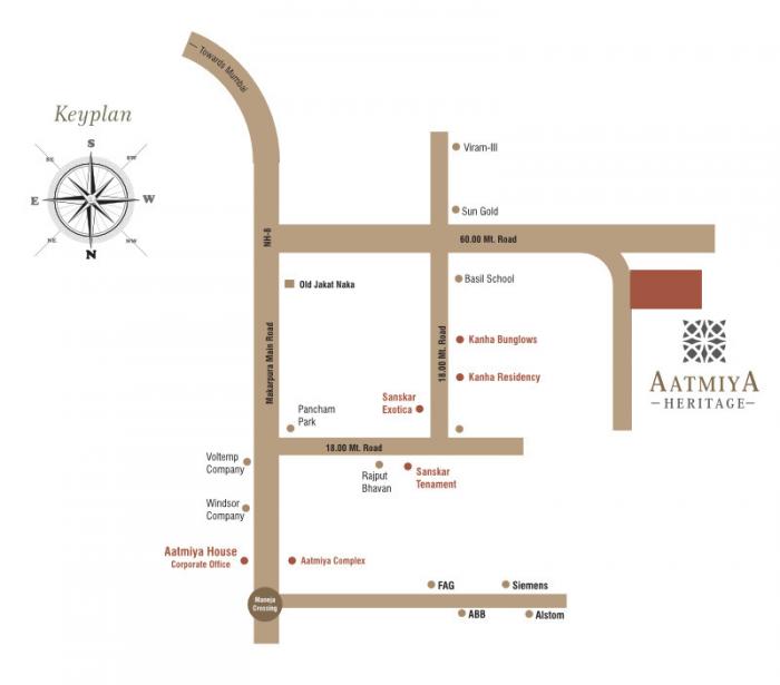 Aatmiya Heritage - Locality