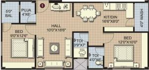 Ushakiran Sai Srinivasam - Floor plan