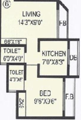 Mandar MB Tower - Floor Plan