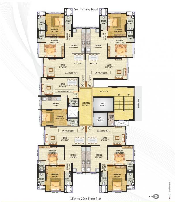Vas Pushp Vinod 4 - Site Plan