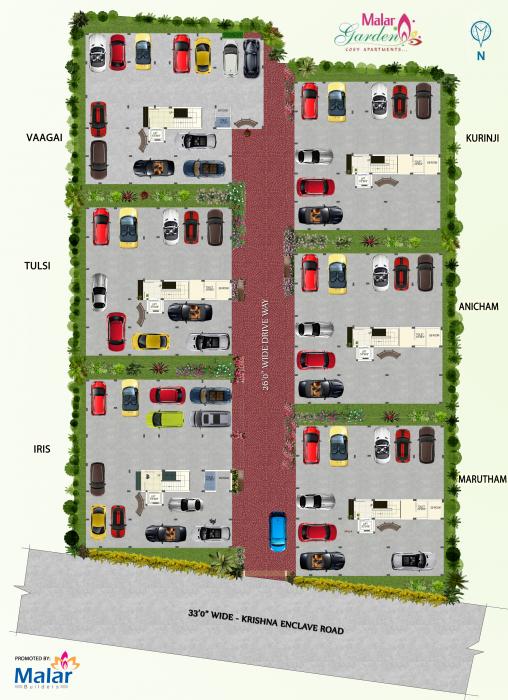Malar Garden - Master Plan