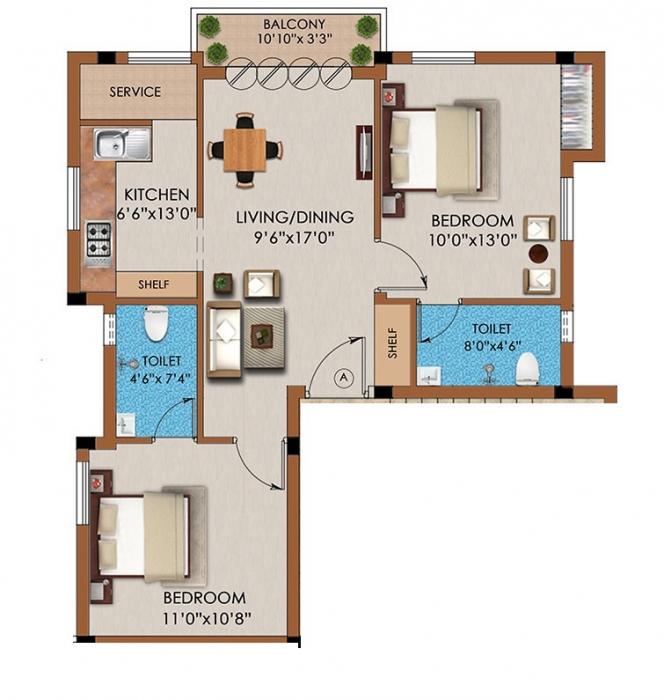 CLS Subham - Floor Plan