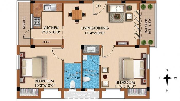 CLS Subham - Floor Plan