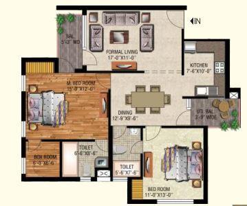 Raj Surya Elegance - Floor Plan