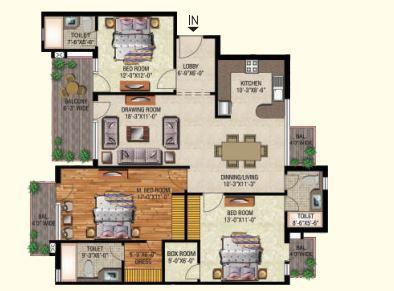 Raj Surya Elegance - Floor Plan