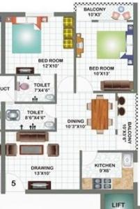Rathore Rivera - Floor plan