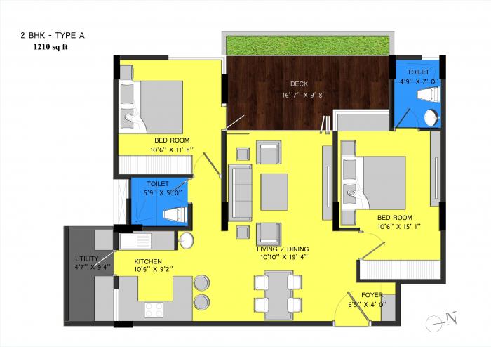 Niranjan Tridha - Floor Plan